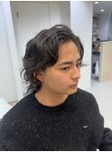 ラフなカール感のグランジパーマ