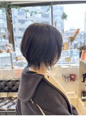 外ハネショートボブ