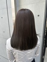 ディジョン 自由ヶ丘(Dijon)&nbsp;韓国顔まわりレイヤーカットグレージュオリーブベージュブラウン