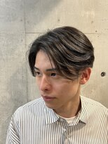 リベルテ グリット(Liberte Grit)&nbsp;毛流れニュアンスパーマフェザーパーマセンターパートマッシュ