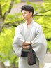 メンズ浴衣着付け 税込2600円※早朝料金要確認
