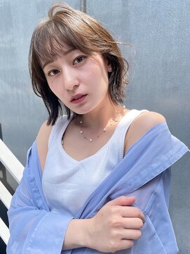 シオ ヘアー デザイン(Sio. hair design) ブリーチなしash brown