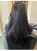 ロング艶髪/髪質酸性/縮毛矯正
