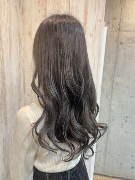 セプトヘア(sept hair) 透け感ラベンダーアッシュ