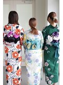 【浴衣】花火大会着付け