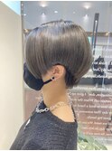 ハンサムショート☆前下がり☆シルバー