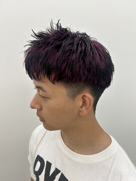 アニー 松戸(ANNI) MEN’S HAIR/ブルーブラック/フェザーパーマ/松戸駅
