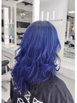 ピースヘアデザイン(Peace hair design)&nbsp;Blue×Blackカラー