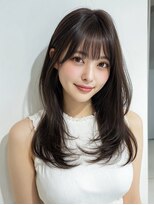 ラ ブーケ 中川中島店(La Bouquet)&nbsp;暗めカラー/デザインカラー/フェイスフレーミング[中川中島]