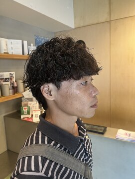 ホーム メンズサロン 下北沢(HOME men's salon) マッシュ×ツイスパ×波巻き