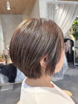 ラフ(RUFF)&nbsp;ショートボブ　艶カラー