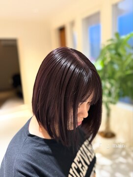 メイン(『 』main) cassis color