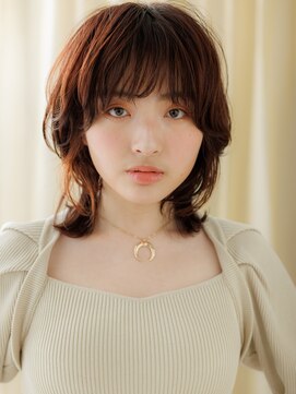 カバーヘア ブリス 戸田公園西口店(COVER HAIR bliss) 小顔ウルフパーマくびれミディアムレイヤーA3戸田公園20代30代