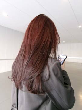 レッド/透明感カラー