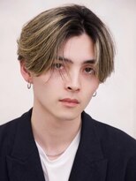 ルーシー 渋谷(LUCEY)&nbsp;センターパートフェザーパーマシャドウパーマメンズパーマ