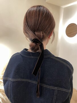 ラヴィズム 長岡店(LUVISM) 韓国/顔周りレイヤー/ダブルカラー/ベージュ/前髪新潟長岡宮関