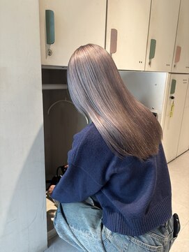 ムーム(Momb) 色落ちも可愛いラベンダーグレージュ