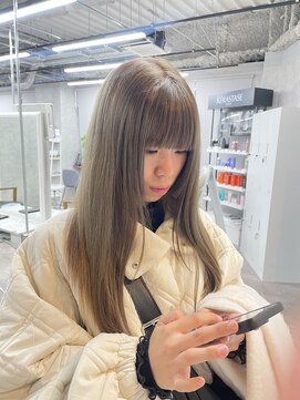 リミットバイアフィナー 大宮店(limit by Afinar) オリーブベージュ 透明感 ブリーチ