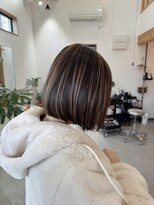 コーナー(corner)&nbsp;ボブ×パラパラブリーチ