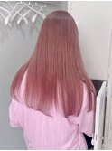 pink color/ピンク/ピンクカラー/ハイトーン/ブリーチ