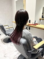 クレスエディット(CLESC'EDIT.) ウルフカット×パープル