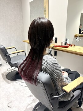 クレスエディット(CLESC'EDIT.) ウルフカット×パープル