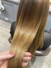 40代からのツヤ復活　カラーカット×頭皮デトックストリートメント