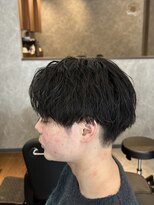ザ クラン バイ ヘッドライト 仙台長町店(THE CLAN by HEADLIGHT)&nbsp;【センターパート×波巻ツイスパ】パーマ2ヶ月後カットスタイル