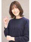 小顔レイヤーボブ[30代40代50代60代]