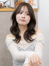 エニル 越谷店(enil)&nbsp;＊ハッシュカット×セミロング[似合わせ/韓国/レイヤー]