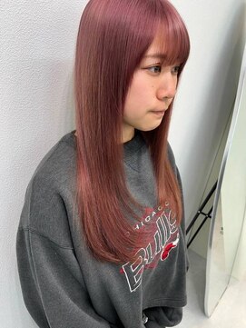 グラム 安城桜井店(gram) チェリーレッド_似合わせカット_韓国風_R81019