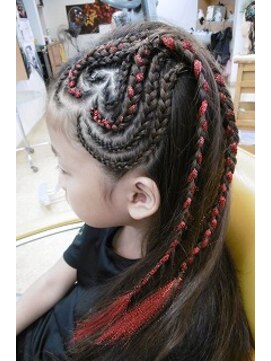 デザインヘアーピアジェ 八木店(DESIGN HAIR PIAGET) キララトリートメントとキララレッドコンローハート