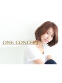 【ONE CONCEPT】大人女性のための小顔ボブ