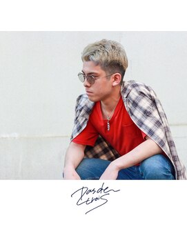 パドトロワ(Pas de trois) 新潟×ツーブロック×ハイブリーチ×ストリート系