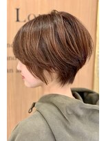 ロンド パルティール 大宮(Lond partir)&nbsp;【石田勇士郎】横顔美人マニッシュショートネイビー20代30代40代