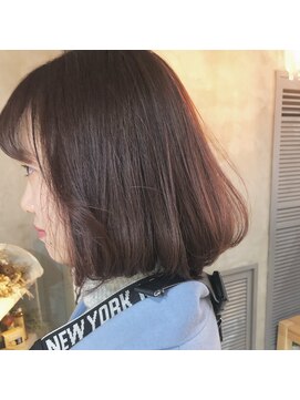 ベイス 池袋(BASE) ◯ボブ×pink brown gradation color◯