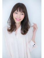 カバーヘア イヴ 戸頭店(COVER HAIR EVE) 大人可愛い抜け感ヘアグラマラスセミディY戸頭20代30代40代