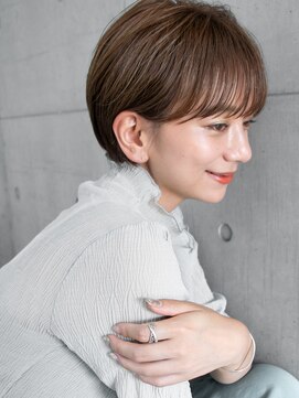 メゾンドイギー(MAISON de IGGY) シースルー前髪で透け感小顔ヘア＊ショコラベージュ