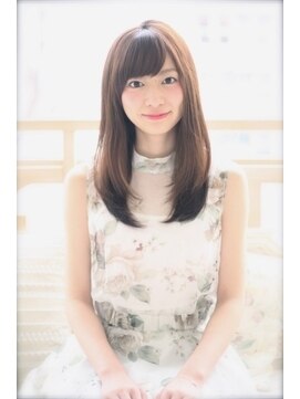 フォルテ 城北店 ナチュラルで可愛いうるつやストレートヘア○