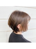 至極のショートボブヘア