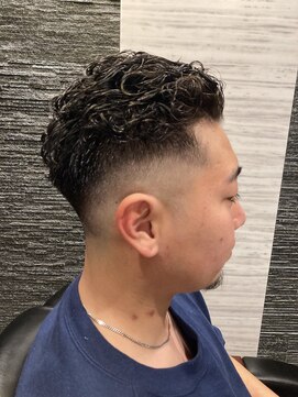 ヒロギンザ 青山店(HIRO GINZA) 宮城リョータ風フェードパーマ