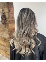 フォーク(FOLK)&nbsp;YAMATO ゴールドベージュ×バレイヤージュ