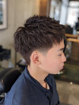 ワンワンオー バーバーショップ コンチネンタル(@110 BARBER SHOP continental) 王道モテヘアー