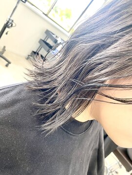 ドットハリス(.HARRISS) ブリーチ無しグレージュ