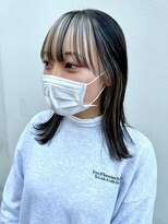 マジコ 下北沢本店(Magico) ダブルカラーインナーカラーホワイトベージュケアブリーチ