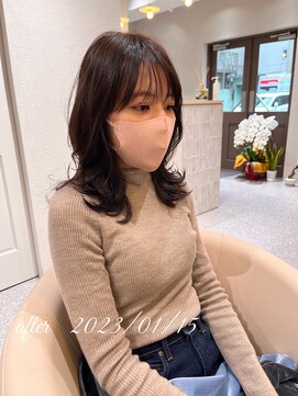 ウィステリア(wistaria) 外ハネセミディ