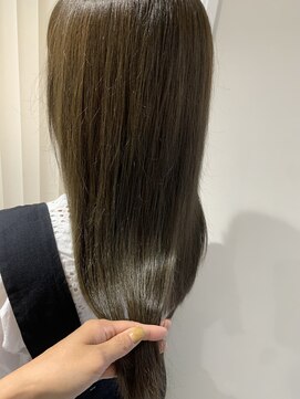 ヘアー ミッション 心斎橋店(hair Mission) オリーブベージュ＋髪質改善
