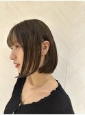 モードヘアロング×美髪【髪質改善/縮毛矯正】