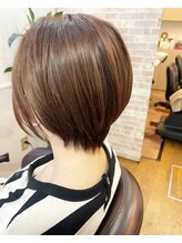 ライムヘアービューティフィー(Lime hair beautify) 大人美人艶ショートボブ 【30代40代50エイジングケア白髪染め】