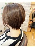 大人美人艶ショートボブ 【30代40代50エイジングケア白髪染め】